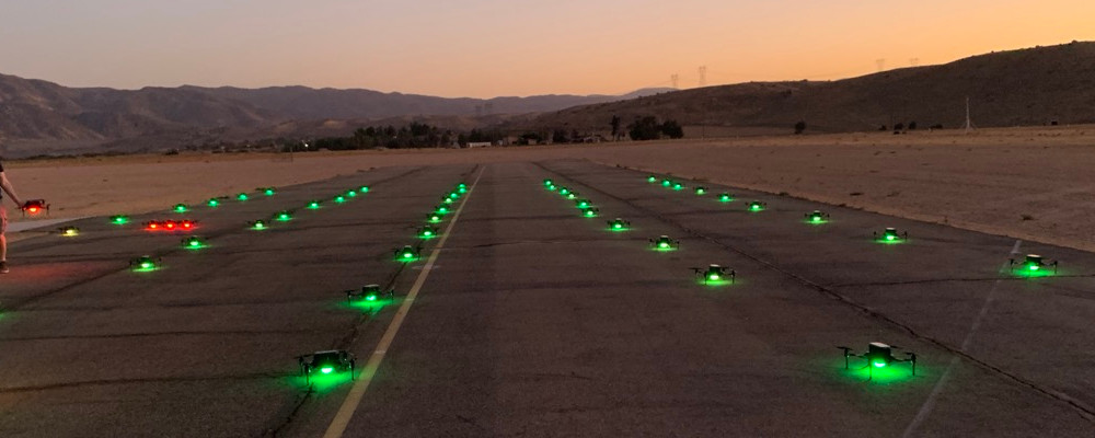 VERGE AERO FLIES WORLD’S FIRST MUSIC VIDEO DRONE SHOW WITH PNAU ...